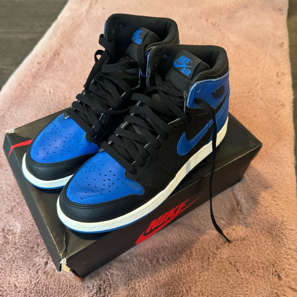 Nike Air Jordan 1 High - Black/Royal Blue